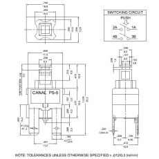 Intrerupator masina de spalat vase Gorenje 306385 ON - OFF, 3 image