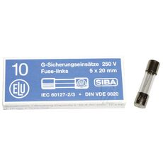 1,6A-F SIGURANTA RAPIDA 5X20MM 10BUC/SET -ROHS-