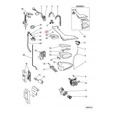 Distribuitor apa caseta detergent masina de spalat Whirlpool 482000023264 Original, 5 image