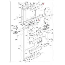 Raft usa frigider Beko 4248500200 Original - din Congelator, 2 image