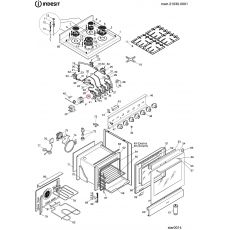 Termostat cuptor electric Ariston 482000027290 Original C00074273, 4 image