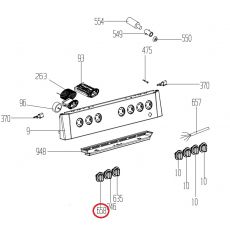 Buton aragaz Beko 250316110 Original, 2 image