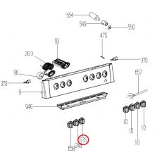 Buton aragaz Beko 250316115 Original, 3 image