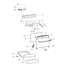 C00382618 Geam exterior cuptor Whirlpool 482000091620 Original