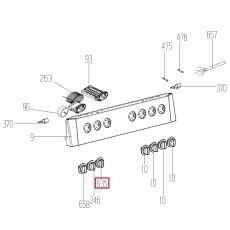 Buton aragaz Beko 250316656 Original, 3 image