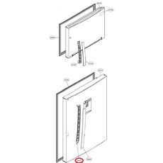 Maner frigider LG AED73373105 Original partea inferioara