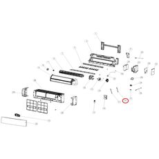 Senzor temperatura aer conditionat Beko 9178006060 Original, 2 image