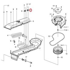 Termostat masina de spalat Samsung cu uscator DC47-00016B Original, 3 image