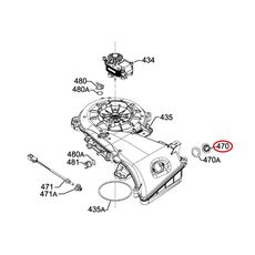 Senzor temperatura NTC uscator rufe Electrolux 8588074873015 Original, 3 image