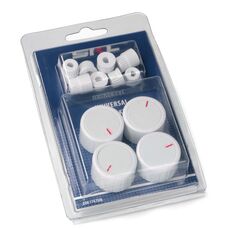 BUTON UNIVESRAL ALB CU ADAPTOR KIT 4 BUC SKL