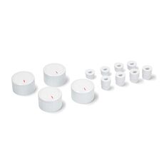 BUTON UNIVESRAL ALB CU ADAPTOR KIT 4 BUC SKL, 2 image