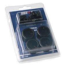 BUTON UNIVESRAL NEGRU CU ADAPTOR KIT 4 BUC SKL