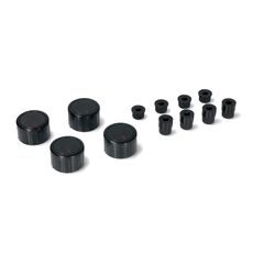 BUTON UNIVESRAL NEGRU CU ADAPTOR KIT 4 BUC SKL, 2 image