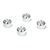 BUTON UNIVERSAL ALB AX SCURT  KIT 4 BUC SKL, 2 image