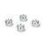 BUTON UNIVERSAL ARGINTIU AX SCURT  KIT 4 BUC SKL, 2 image