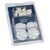 BUTON UNIVESRAL ALB CU ADAPTOR KIT 4 BUC SKL