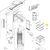 Raft congelator frigider side-by-side LG AHT74413807 Original, 2 image