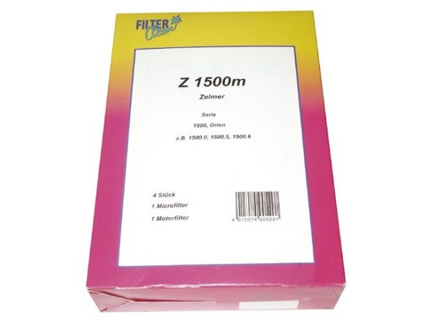 Z1500M Saci aspirator Zelemer 4 bucati +2 filtre FL0038-K