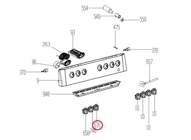 Buton aragaz Beko 250316115 Original, 3 image