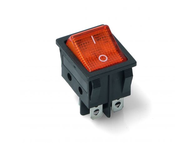 Comutator bipolar 16A Lumina galben