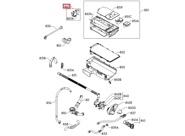 21630019.00 Pompa dozator masina de spalat Electrolux 4055550760 Original, 2 image