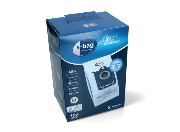Sac aspirator Electolux E201SM S-BAG CLASSIC s-bag Long Performance, 12 buc