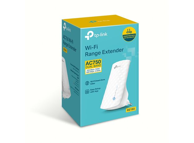 Wireless Range Extender TP-LINK AC750 RE190