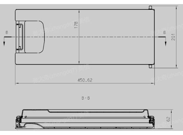 Usa compartiment congelator frigider STARLIGHT 4311000200 Original, 2 image