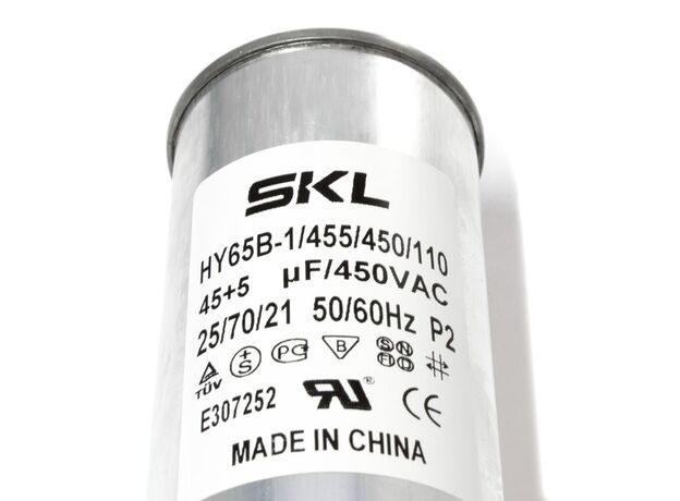 Condensator aer conditionat 45 + 5uF 450V, 2 image