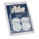 BUTON UNIVESRAL ALB CU ADAPTOR KIT 4 BUC SKL