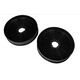 Set filtre de carbon hota Gorenje 688572 Original